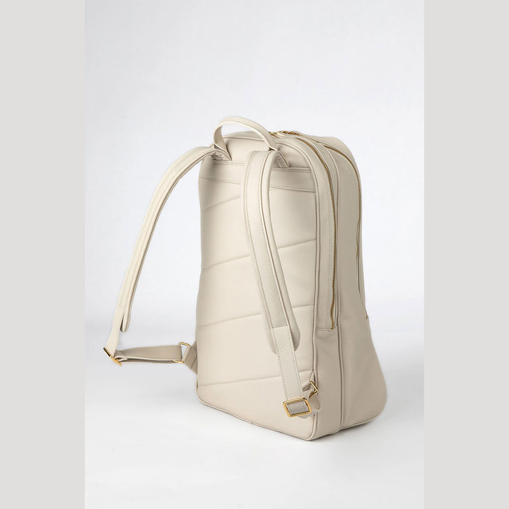 Mochila de cuero blanca online